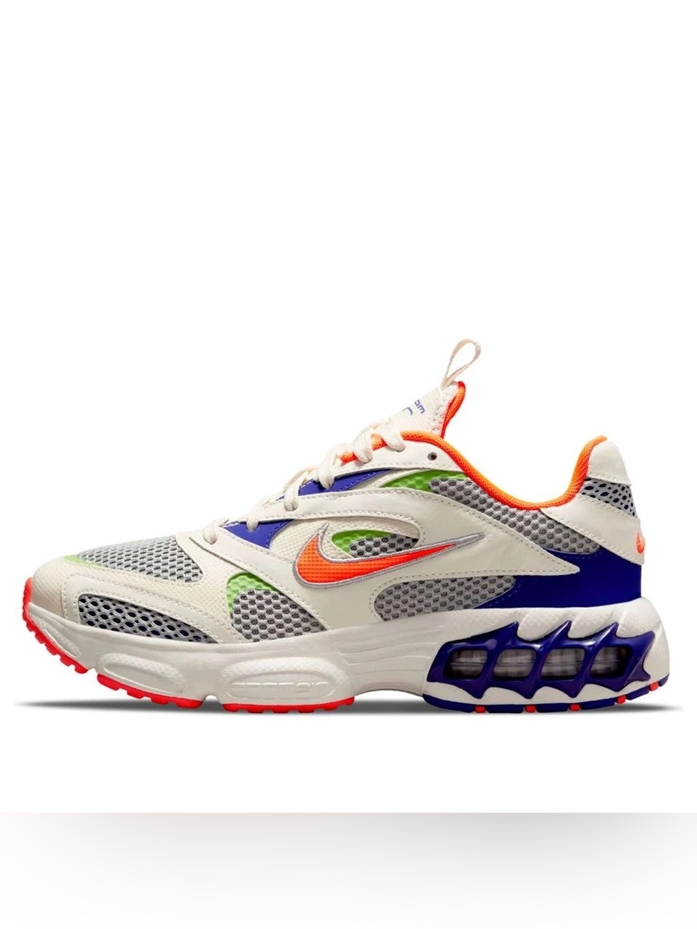 Nike Zoom Air Fire Sail Blue Crimson - Picture 2 of 12